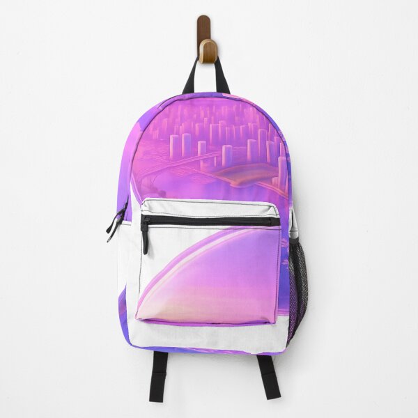 Item preview, Futuristic City in Neon Bubble | Cyberpunk Skyline Aesthetic Art designed and sold by Lifehackerplus1.