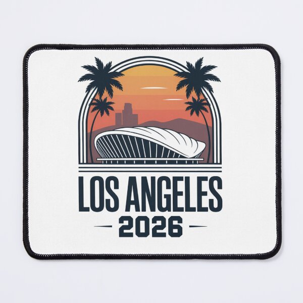 Item preview, Los Angeles 2026 Palm Tree Sunset T-Shirt V15 designed and sold by DarylWelsh2024.