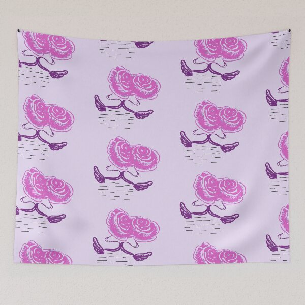 Item preview, Copy of Purple swans with roses designed and sold by BayliloArtist.