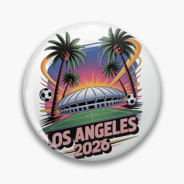 Item preview, Los Angeles 2026 Palm Tree Sunset T-Shirt V16 designed and sold by DarylWelsh2024.