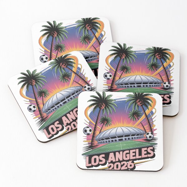 Item preview, Los Angeles 2026 Palm Tree Sunset T-Shirt V16 designed and sold by DarylWelsh2024.