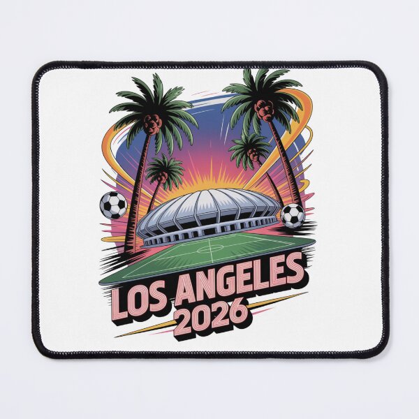 Item preview, Los Angeles 2026 Palm Tree Sunset T-Shirt V16 designed and sold by DarylWelsh2024.