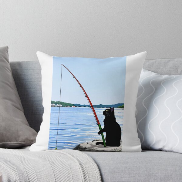 Item preview, Character - Cat Fisherman Back View Twilight designed and sold by DoodyPets.