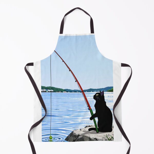 Item preview, Character - Cat Fisherman Back View Twilight designed and sold by DoodyPets.