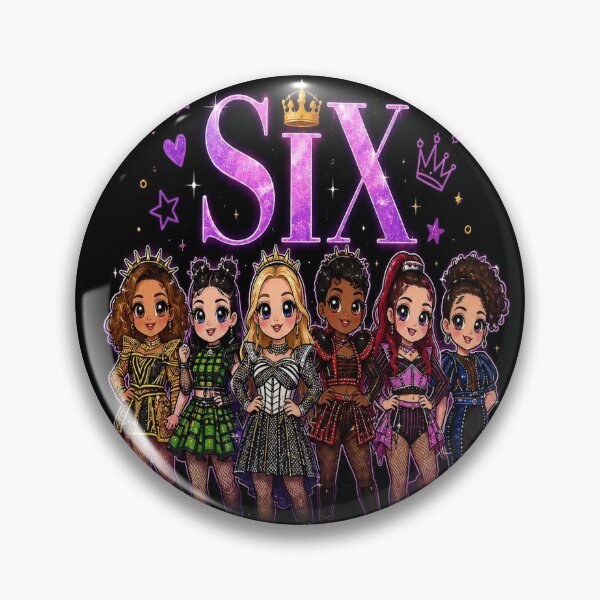Item preview, Six The Musical designed and sold by LittleKaiju.