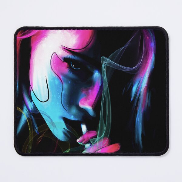 Item preview, Smoke Woman Dark Art Mysterious Ink designed and sold by jisodesign.