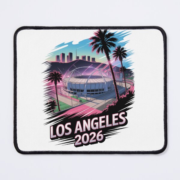 Item preview, Los Angeles 2026 Palm Tree Sunset T-Shirt V18 designed and sold by DarylWelsh2024.