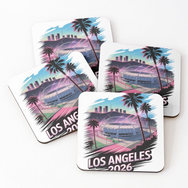 Item preview, Los Angeles 2026 Palm Tree Sunset T-Shirt V18 designed and sold by DarylWelsh2024.