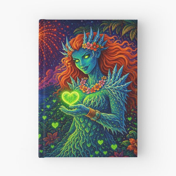 Item preview, Headless Horseman & Tiki Goddess – Retro Fantasy Tropical Art designed and sold by TheHorsemanRidesAgain.