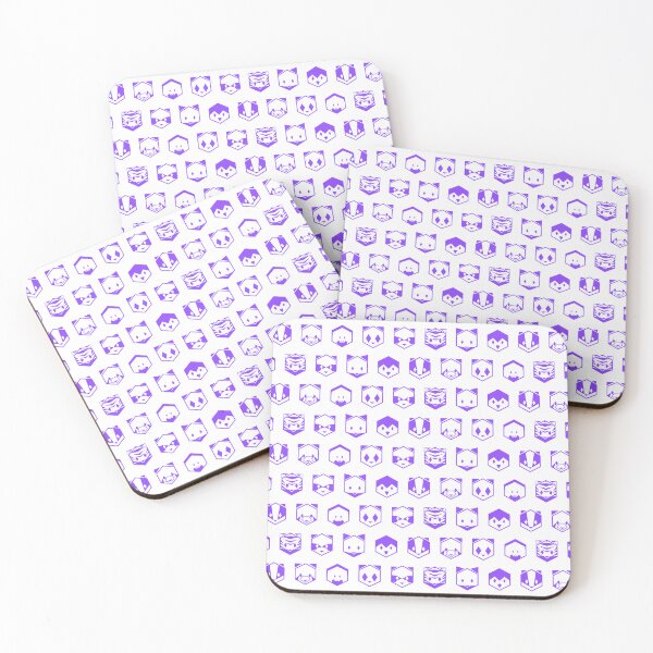Item preview, Honeycomb Animals Purple designed and sold by animinimal.