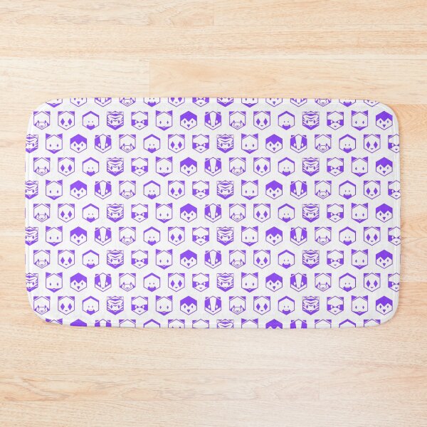 Item preview, Honeycomb Animals Purple designed and sold by animinimal.