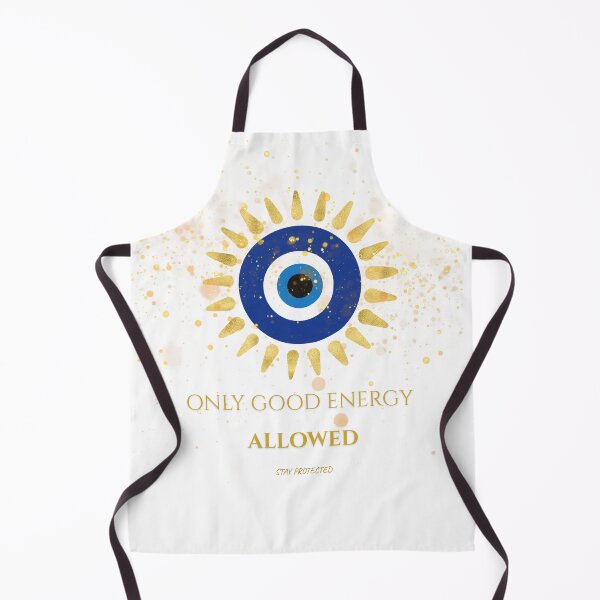 Item preview, Evil Eye Only Good Energy Allowed Art designed and sold by AetherNest by Alicia Jia Dong.