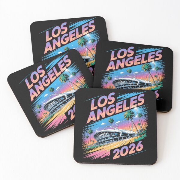 Item preview, Los Angeles 2026 Palm Tree Sunset T-Shirt V19 designed and sold by DarylWelsh2024.