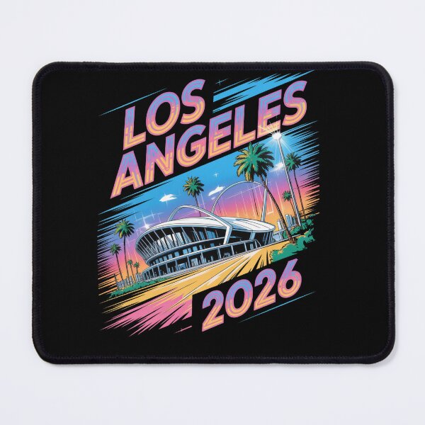 Item preview, Los Angeles 2026 Palm Tree Sunset T-Shirt V19 designed and sold by DarylWelsh2024.