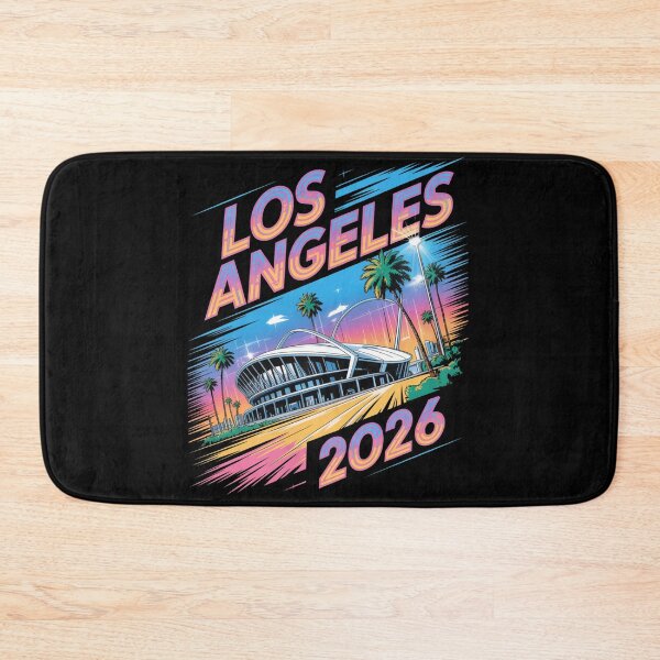 Item preview, Los Angeles 2026 Palm Tree Sunset T-Shirt V19 designed and sold by DarylWelsh2024.