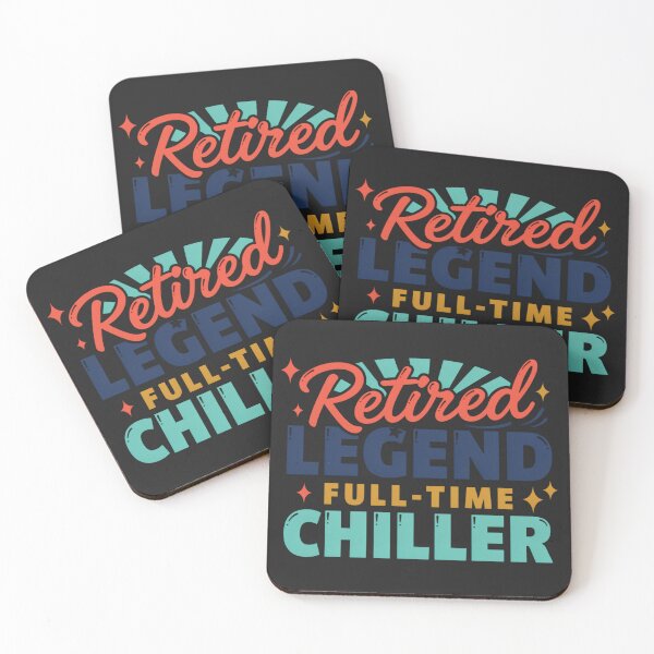 Item preview, Retired Legend Full-Time Chiller Funny Retirement T-Shirt | Retiree Gift designed and sold by GiftLore Studio.