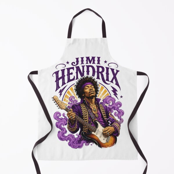 Item preview, Jimi Hendrix Playing Guitar tee shirt designed and sold by TheThriftyBrit.