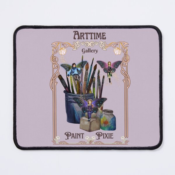 Item preview, Arttime Paint Pixies Dark on Light designed and sold by Rareprettydoll.