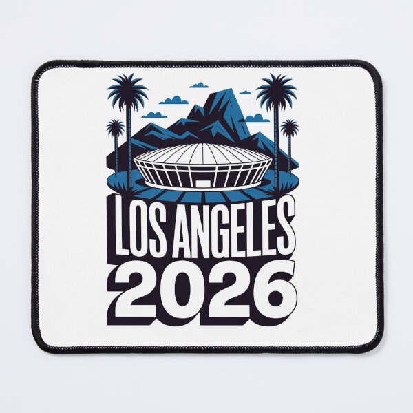 Item preview, Los Angeles 2026 Palm Tree Sunset T-Shirt V22 designed and sold by DarylWelsh2024.