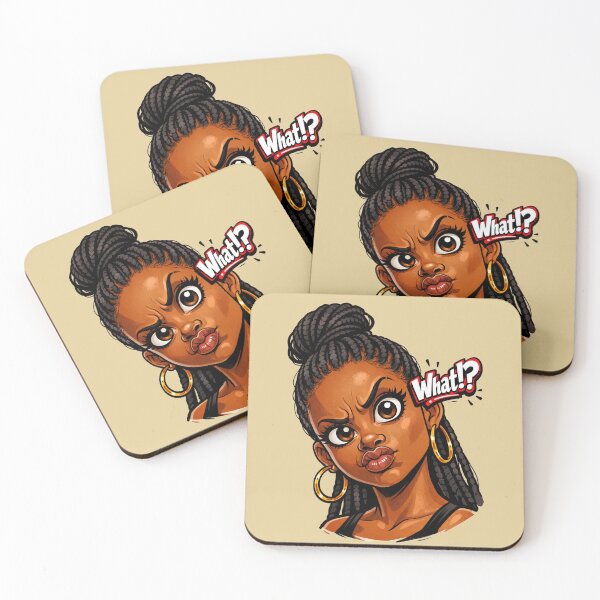 Item preview, What!? Urban Attitude - Bold Braided Beauty designed and sold by Urban-InkStudio.
