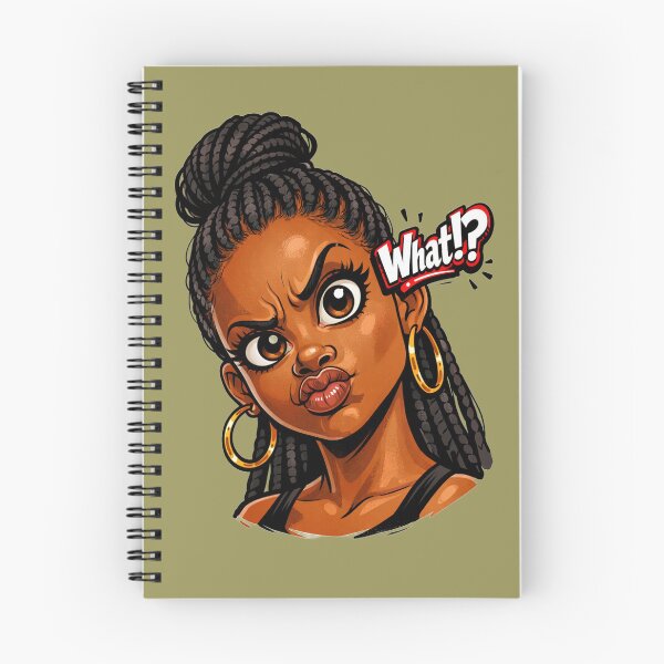 Item preview, What!? Urban Attitude - Bold Braided Beauty designed and sold by Urban-InkStudio.
