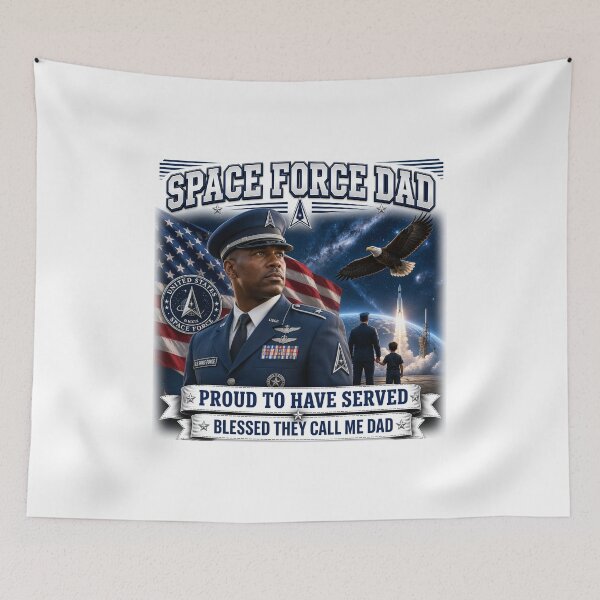 Item preview, Space Force Dad designed and sold by Nuangie.