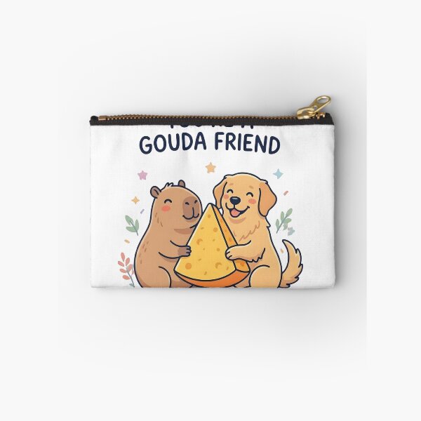 Item preview, You're A Gouda Friend Capybara And Dog designed and sold by laughingshirts.