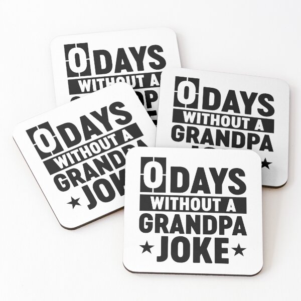 Item preview, 0 Days Without A Grandpa Joke Funny Grandpa Birthday Gift designed and sold by gunaone-design.