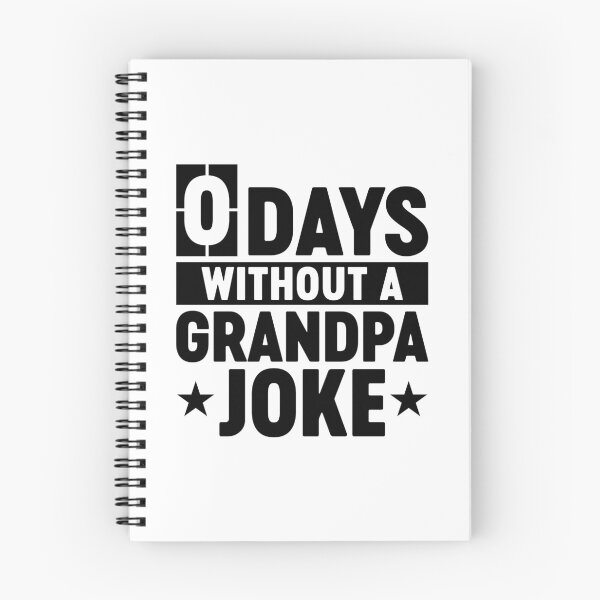 Artikelvorschau, 0 Tage ohne Opa-Witz Lustiges Opa-Geburtstagsgeschenk entworfen und verkauft von gunaone-design.