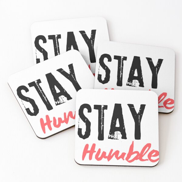Item preview, Stay Humble Minimalist Quote Design designed and sold by aminomen.