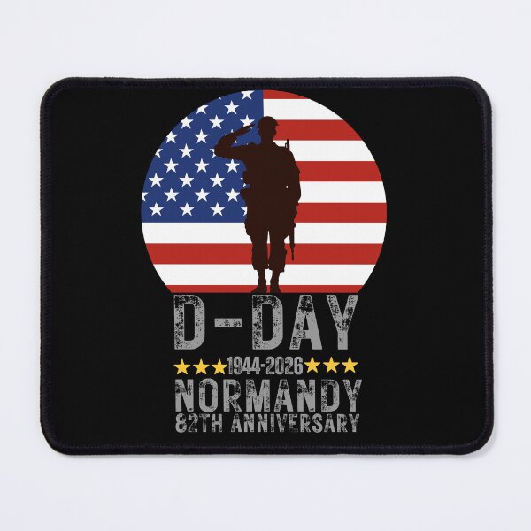 Item preview, D-Day 82nd Anniversary Operation Overlord Normandy 1944 Historical Tribute designed and sold by BOUCHERIT amine.