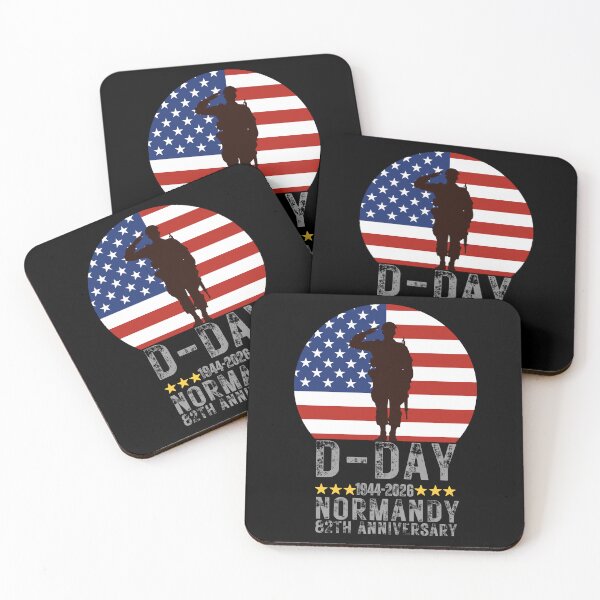 Item preview, D-Day 82nd Anniversary Operation Overlord Normandy 1944 Historical Tribute designed and sold by BOUCHERIT amine.