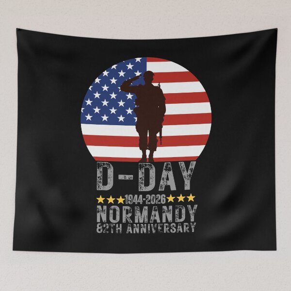 Item preview, D-Day 82nd Anniversary Operation Overlord Normandy 1944 Historical Tribute designed and sold by BOUCHERIT amine.