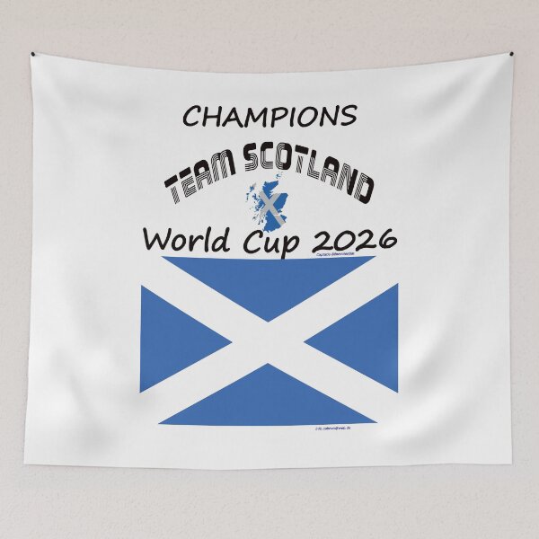Item preview, Scotland Fan T‑Shirt world Soccer Cup 2026 GB outfit designed and sold by cabevo.