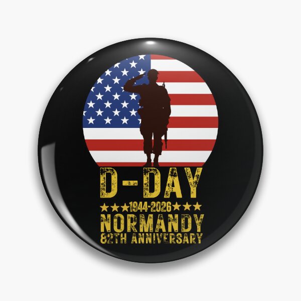 Item preview, D-Day 82nd Anniversary Operation Overlord Normandy 1944 Historical Tribute designed and sold by BOUCHERIT amine.