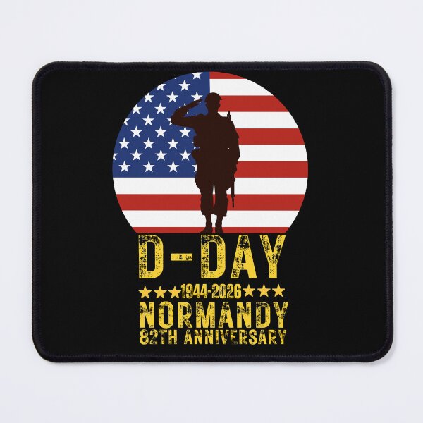 Item preview, D-Day 82nd Anniversary Operation Overlord Normandy 1944 Historical Tribute designed and sold by BOUCHERIT amine.