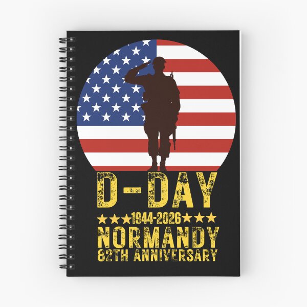 Item preview, D-Day 82nd Anniversary Operation Overlord Normandy 1944 Historical Tribute designed and sold by BOUCHERIT amine.