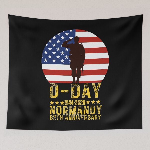 Item preview, D-Day 82nd Anniversary Operation Overlord Normandy 1944 Historical Tribute designed and sold by BOUCHERIT amine.