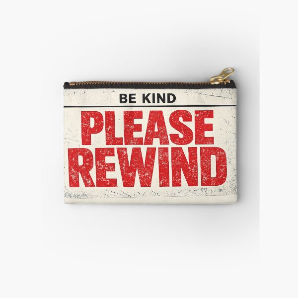 Item preview, Be Kind Please Rewind – Vintage VHS Rental Sticker Shirt designed and sold by DiamondSkyShirt.