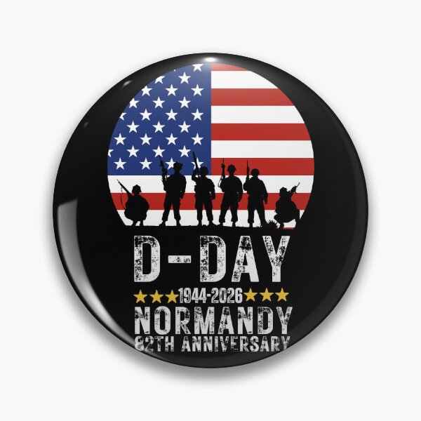 Item preview, D-Day 82nd Anniversary Operation Overlord Normandy 1944 Historical Tribute designed and sold by BOUCHERIT amine.