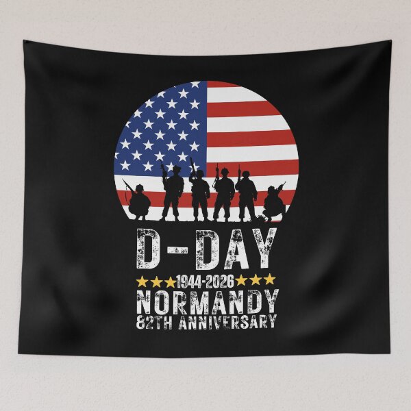 Item preview, D-Day 82nd Anniversary Operation Overlord Normandy 1944 Historical Tribute designed and sold by BOUCHERIT amine.