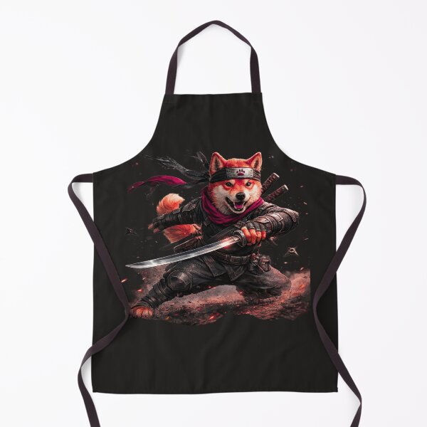 Item preview, Shadow Paw Ninja Dog | Samurai Shiba Inu Warrior Art designed and sold by WhatASunShine.