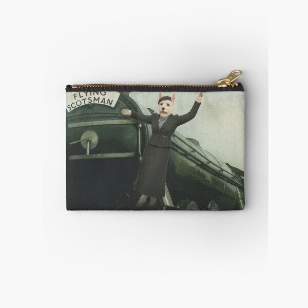 Item preview, Flying Scotsman Vintage Railway Poster designed and sold by CJChronicles.
