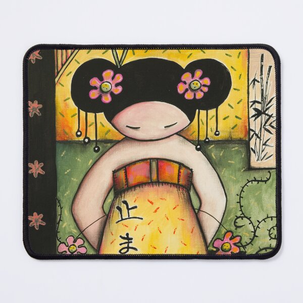 Item preview, Asian Spice Geisha in Zen Garden designed and sold by Karin Taylor.