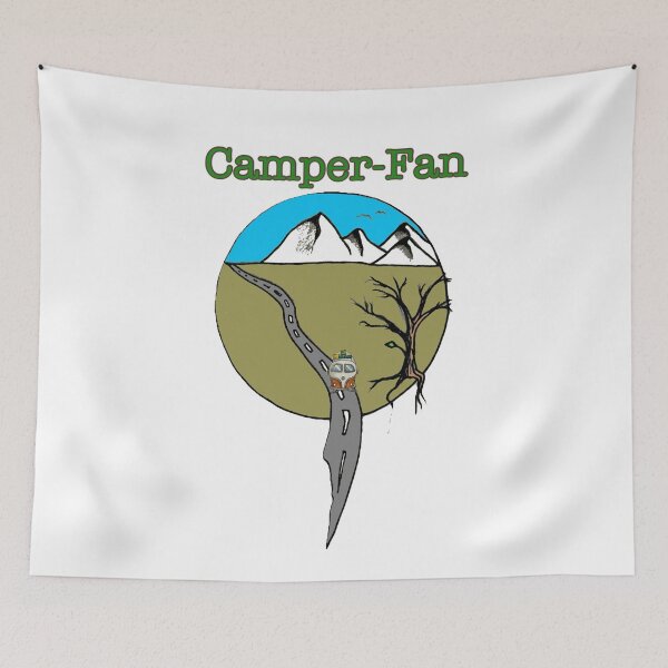 Item preview, Camper fan designed and sold by Glenbobagins.