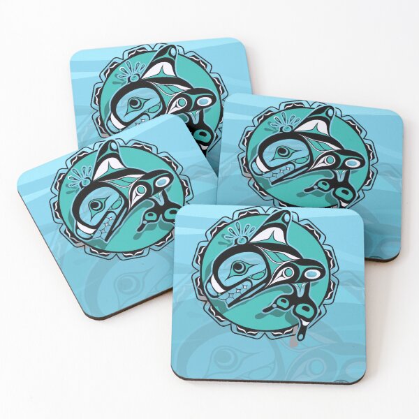 Item preview, Tsimshian Orca Drum Circle designed and sold by Billhelin888.