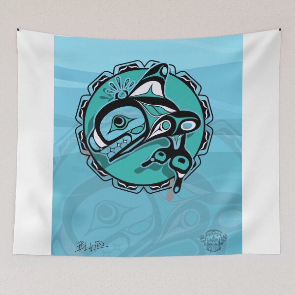 Item preview, Tsimshian Orca Drum Circle designed and sold by Billhelin888.