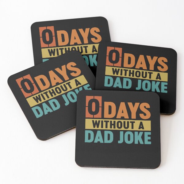 Item preview, Funny Dad Jokes - 0 Days Without A Dad Joke  designed and sold by gunaone-design.