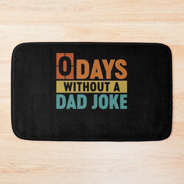 Item preview, Funny Dad Jokes - 0 Days Without A Dad Joke  designed and sold by gunaone-design.