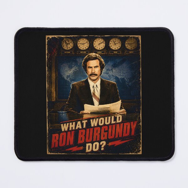 Item preview, What would Ron Burgundy do? designed and sold by TeeCodes.